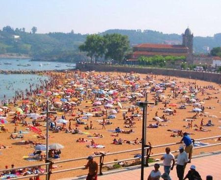 Precioso apartamento en luanco junto a la playa Exterior foto
