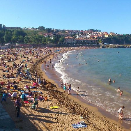 Precioso apartamento en luanco junto a la playa Exterior foto